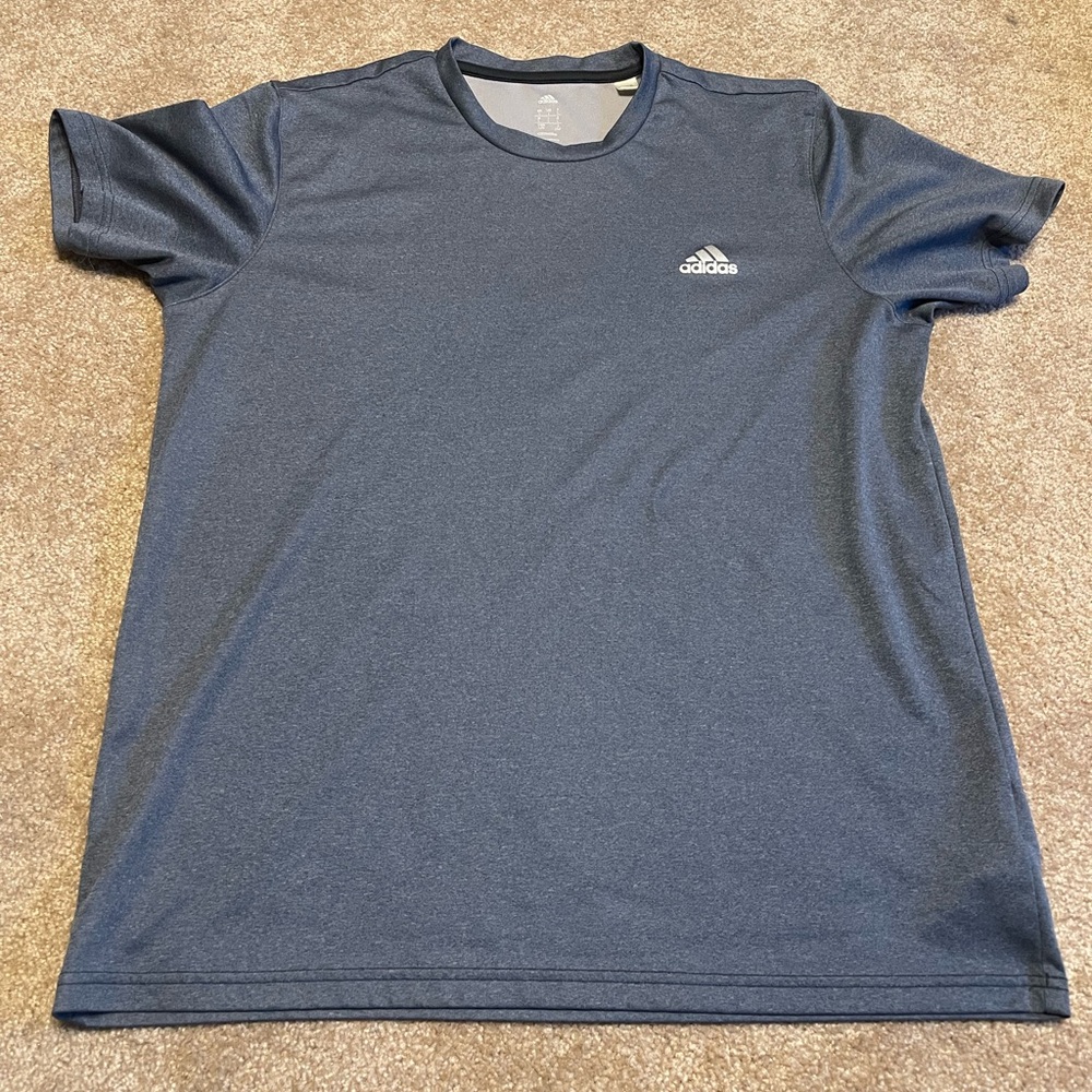 Men’s Adidas Short Sleeved Workout Shirt